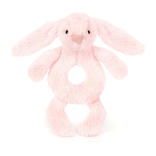 Load image into Gallery viewer, Jelly Cat Bashful Blush Bunny Ring Rattle