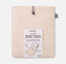 Load image into Gallery viewer, Bookaroo Books Pouch - Cream