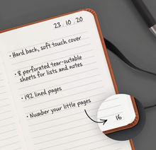 Load image into Gallery viewer, Bookaroo Notebook A6 - Purple