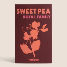 Load image into Gallery viewer, Herboo Royal Family Sweet Pea Seeds