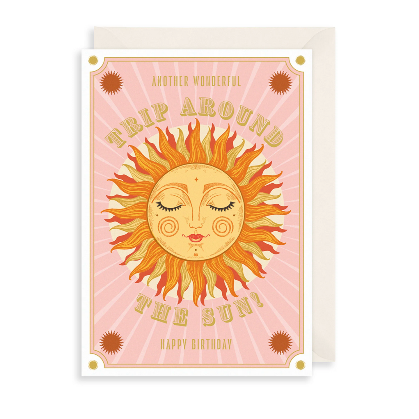 The Art File Around the Sun Card