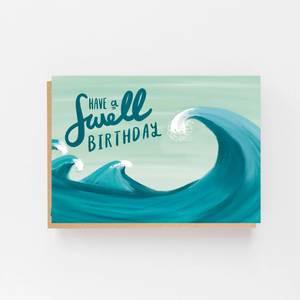 Lomond Paper Co Swell Birthday Card