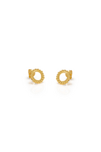 Load image into Gallery viewer, One & Eight Gold Maxi Meadow Studs