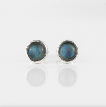 Load image into Gallery viewer, Alison Moore Labradorite Gemstone Studs