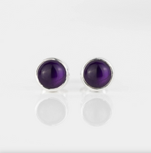 Load image into Gallery viewer, Alison Moore Amethyst Gemstone Studs