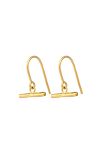 Load image into Gallery viewer, One & Eight Gold Willow Hook Earrings