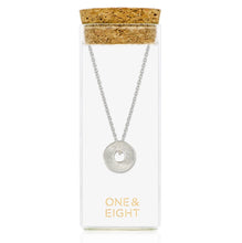 Load image into Gallery viewer, One & Eight Silver Sorrel Necklace