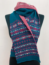 Load image into Gallery viewer, Aunty Mays Fair Isle Scarf