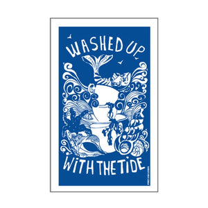 Port & Lemon - Washed up with the Tide Tea Towel