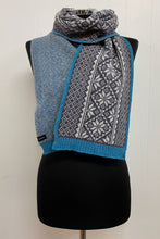 Load image into Gallery viewer, Vintage Fair Isle Border Scarf