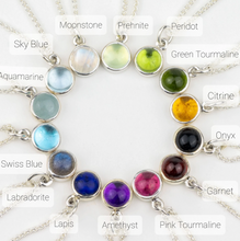 Load image into Gallery viewer, Alison Moore Nebula Single Gemstone Pendant - Citrine