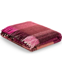 Load image into Gallery viewer, Bronte - Lindley Raspberry Throw