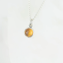 Load image into Gallery viewer, Alison Moore Nebula Single Gemstone Pendant - Citrine