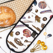 Load image into Gallery viewer, Sarah Leask Oven Gloves - Sea Treasures
