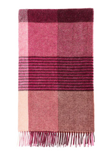 Load image into Gallery viewer, Bronte - Lindley Raspberry Throw