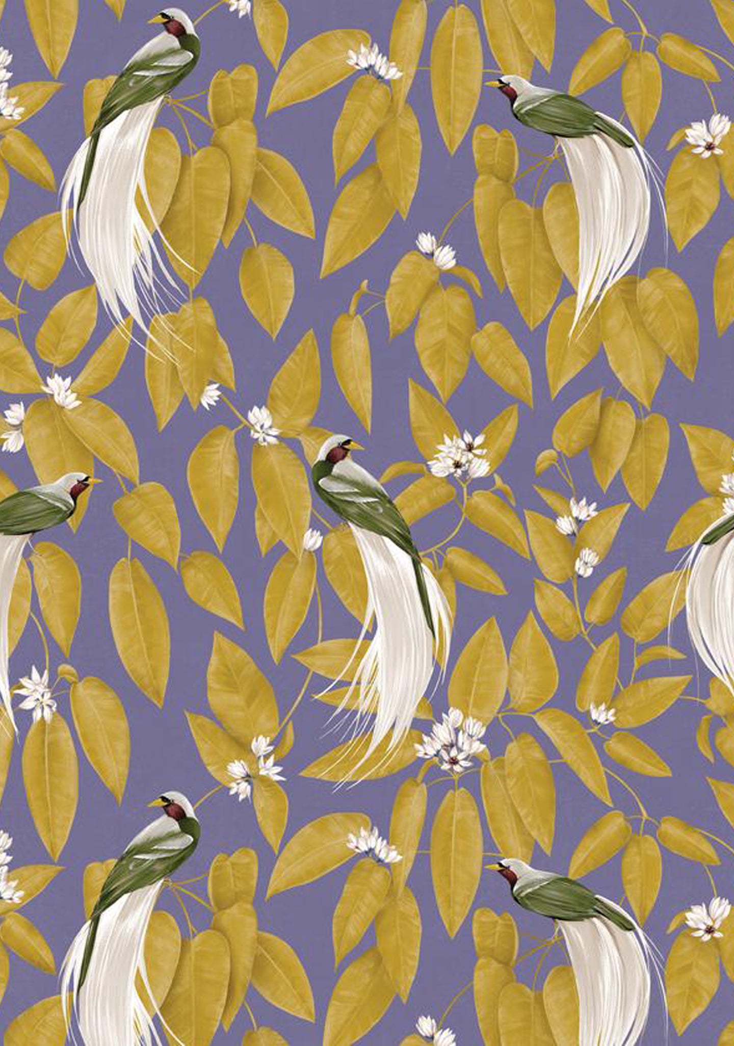 Lagom Birds of Paradise Wrapping Paper