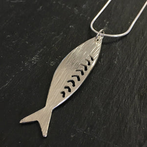 Yala Jewellery Shetland Mackerel Pendant