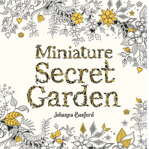 Miniature Secret Garden Colouring Book - Johanna Basford