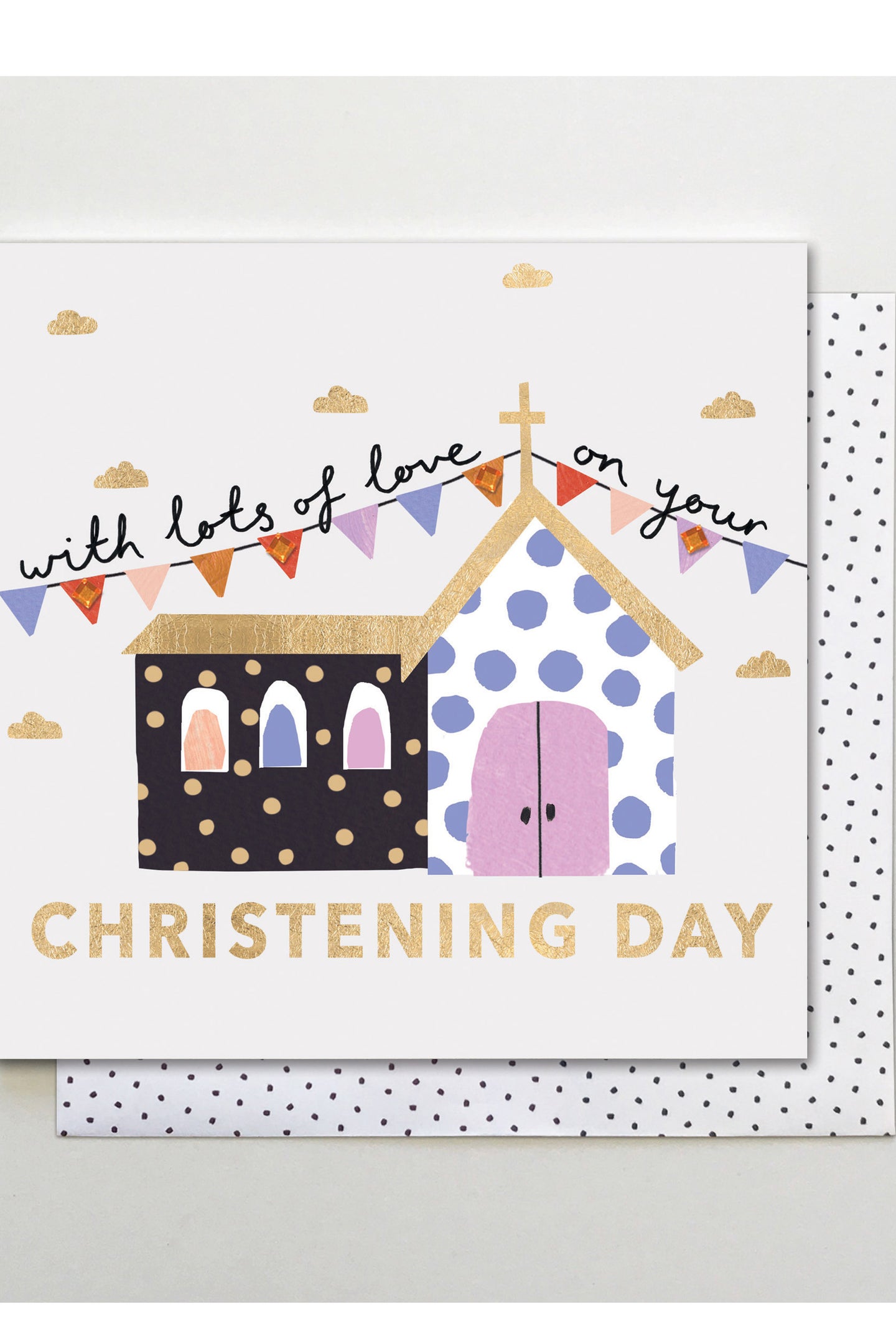 STC Christening Day Large Card