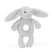 Load image into Gallery viewer, JC Bashful Silver Bunny Ring Rattle
