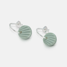 Load image into Gallery viewer, One &amp; Eight Clay Scallop Earrings
