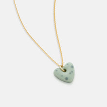 Load image into Gallery viewer, One &amp; Eight Clay Heart Necklace
