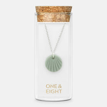 Load image into Gallery viewer, One &amp; Eight Clay Scallop Necklace
