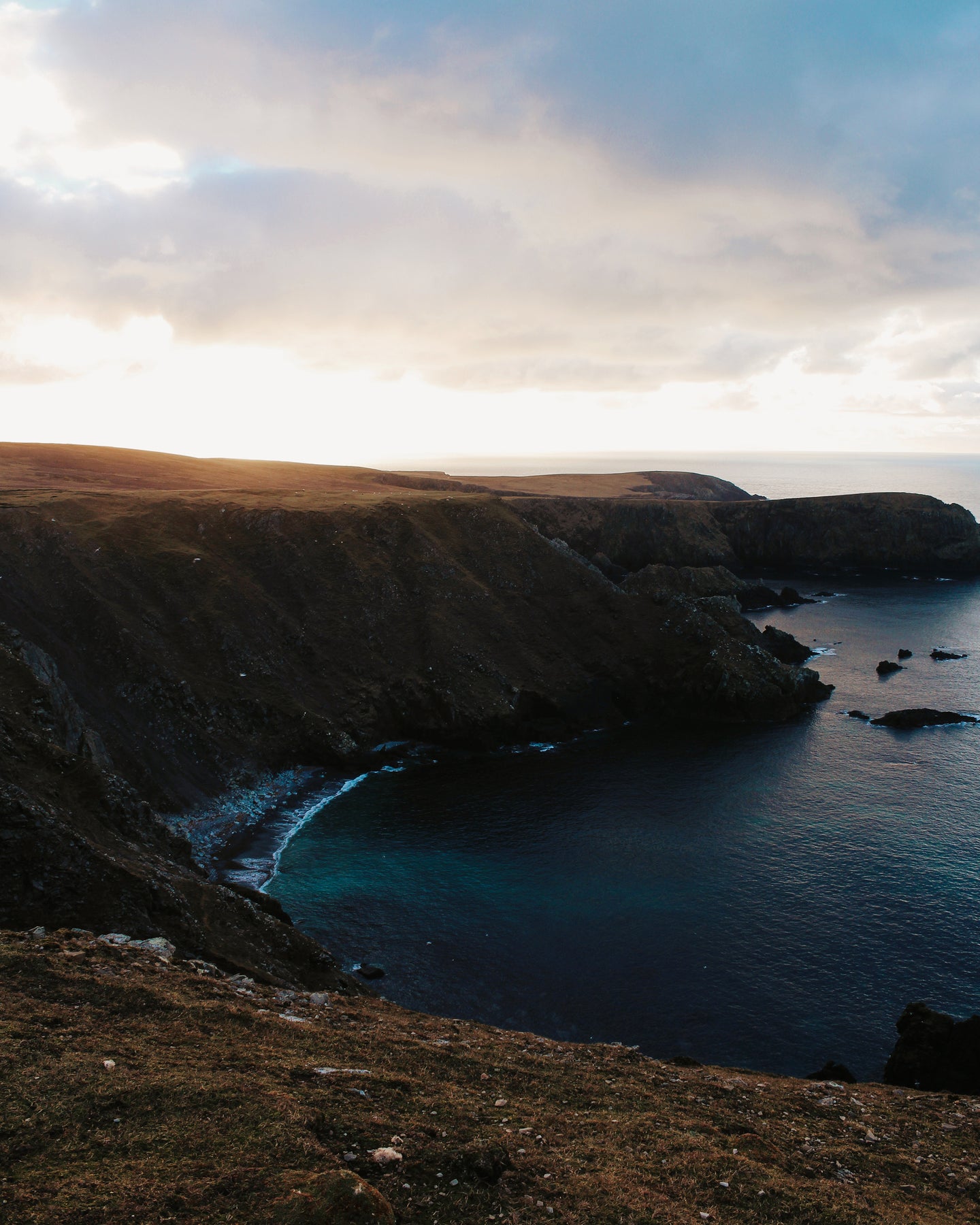 Sandness Coastline Print - Niamh Wylie
