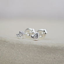 Load image into Gallery viewer, Lucy Kemp Mini Heart Studs
