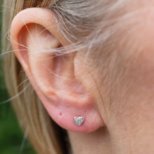 Load image into Gallery viewer, Lucy Kemp Mini Heart Studs
