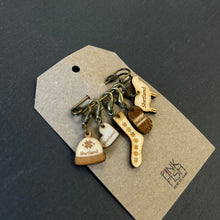 Load image into Gallery viewer, Pink Fish Stitch Marker Design 2
