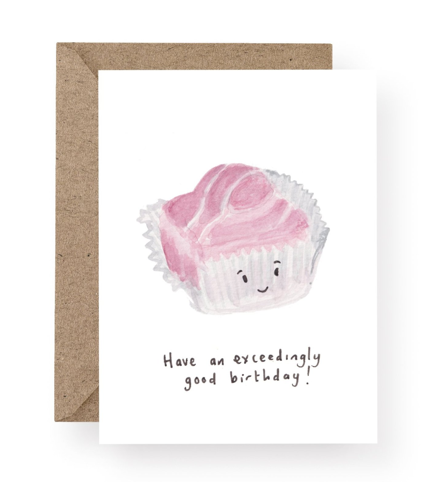 Western Sketch Exceedingly Good Birthday Card