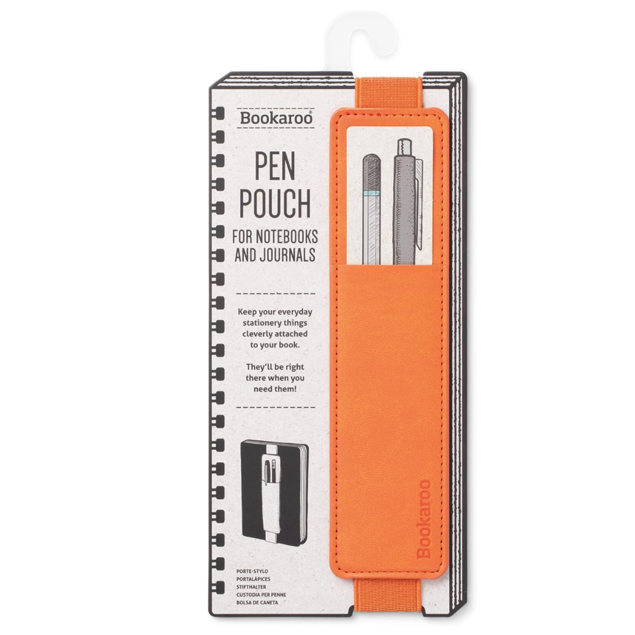 Bookaroo Pen Pouch - Orange