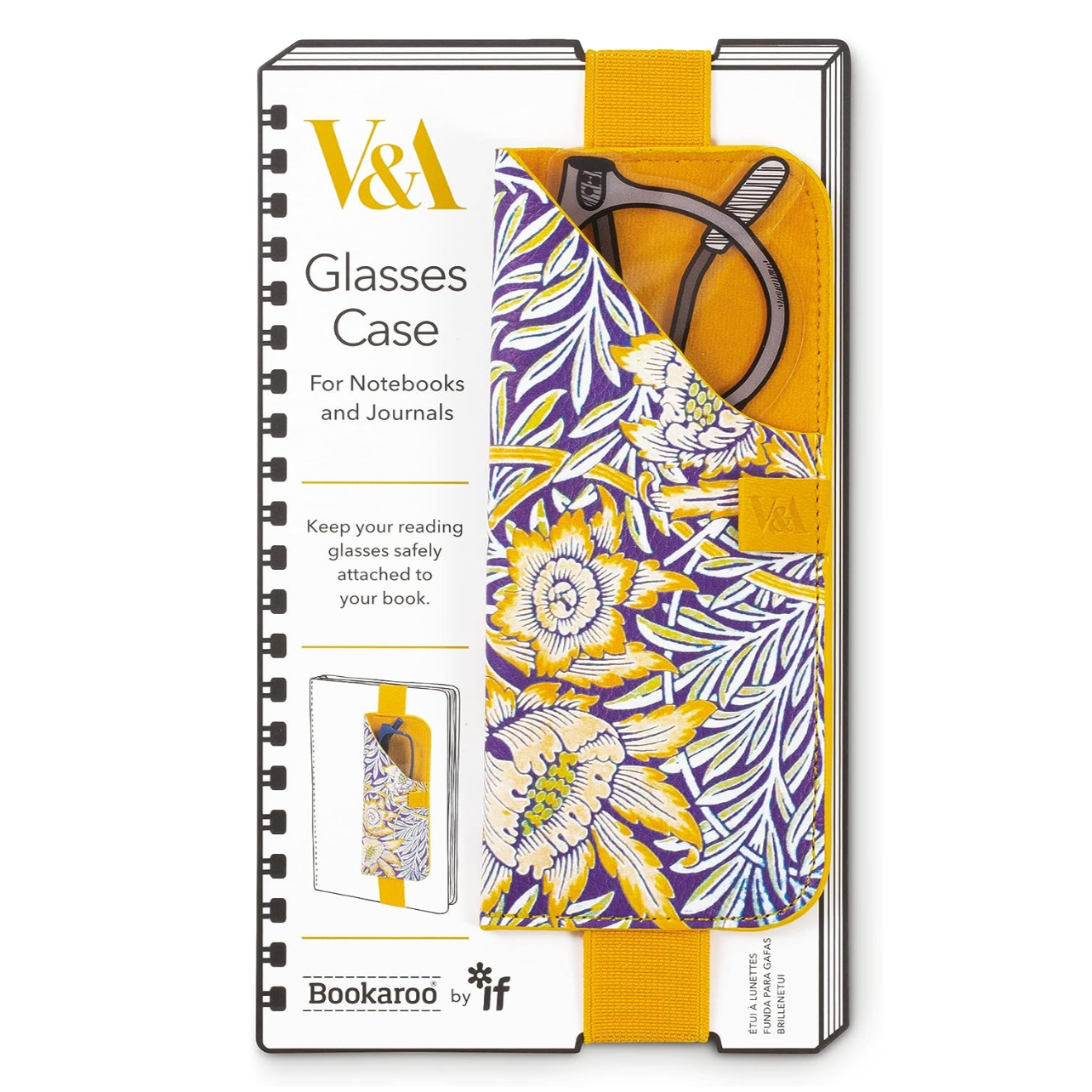 V&A Glasses Case - Morris Tulip & Willow