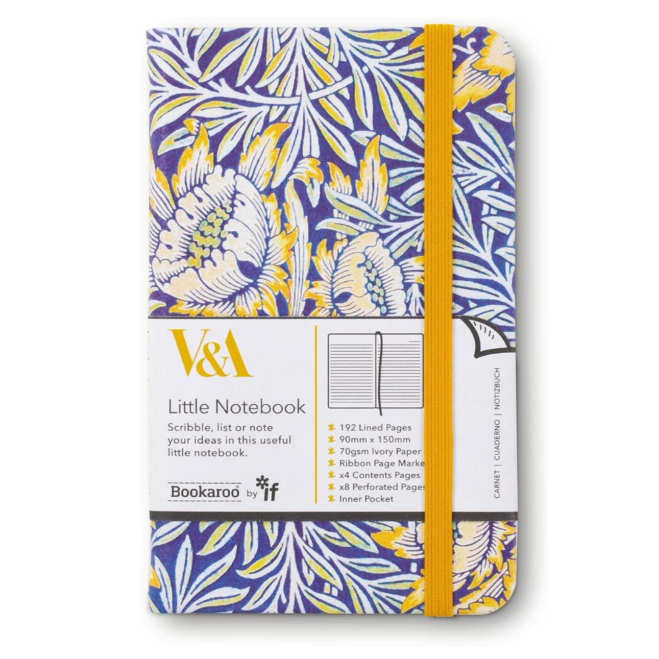 V&A Notebook - A6 Morris Tulip & Willow