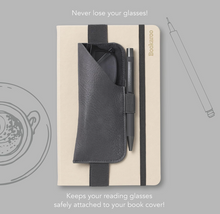 Load image into Gallery viewer, Bookaroo Glasses Case - Charcoal
