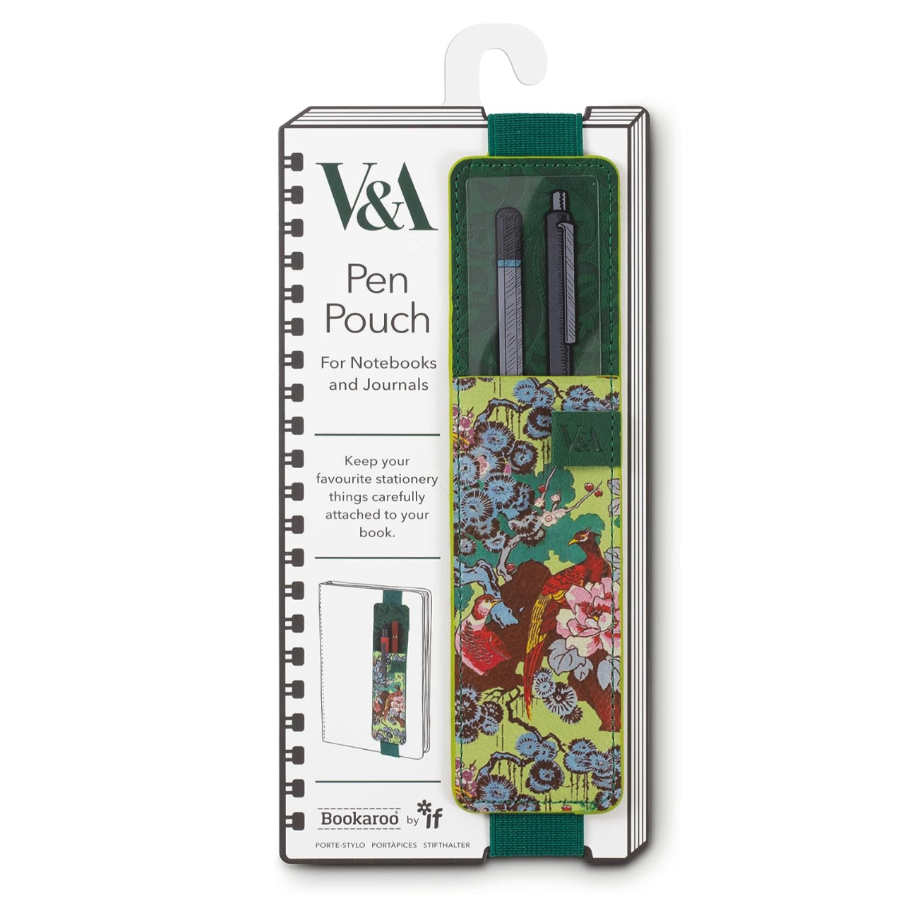 V&A Pen Pouch - Sundour Pheasant