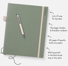 Load image into Gallery viewer, Bookaroo Bigger Things Notebook - Blush
