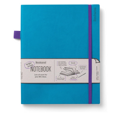 Load image into Gallery viewer, Bookaroo Bigger Things Notebook - Turquoise

