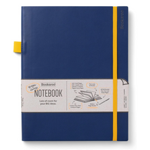 Load image into Gallery viewer, Bookaroo Bigger Things Notebook - Navy
