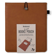 Load image into Gallery viewer, Bookaroo Books Pouch - Brown
