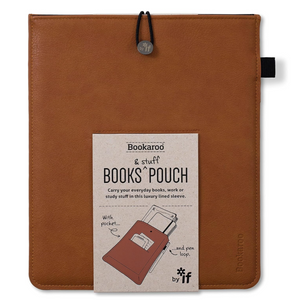 Bookaroo Books Pouch - Brown