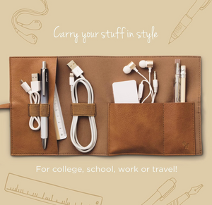 Bookaroo Tech Tidy - Cream