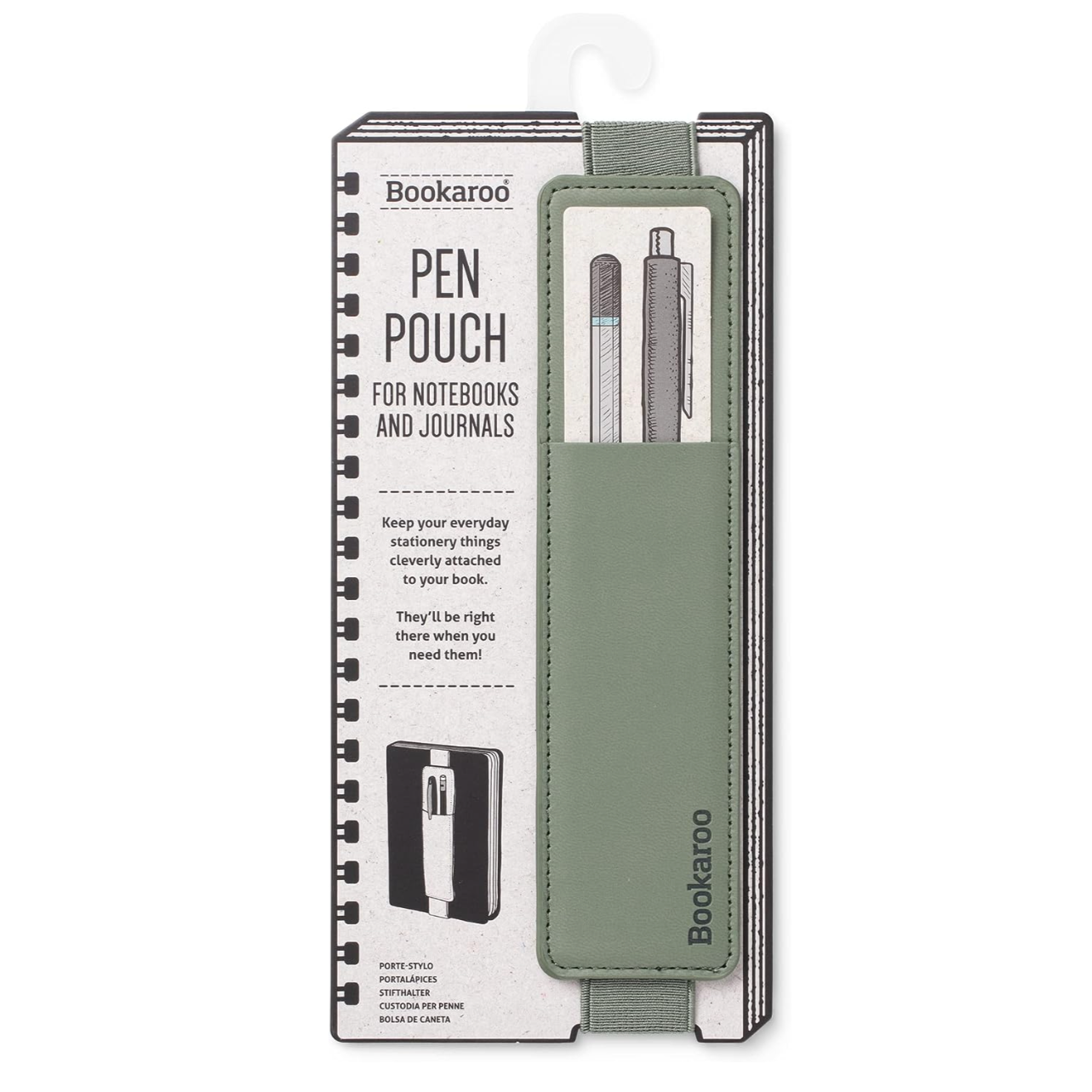 Bookaroo Pen Pouch - Fern
