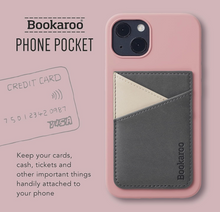Load image into Gallery viewer, Bookaroo Phone Pocket - Charcoal
