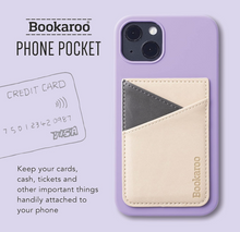 Load image into Gallery viewer, Bookaroo Phone Pocket - Cream

