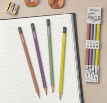 Load image into Gallery viewer, Bookaroo Graphite Pencils - Pastels
