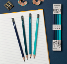 Load image into Gallery viewer, Bookaroo Graphite Pencils - Blues
