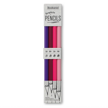 Load image into Gallery viewer, Bookaroo Graphite Pencils - Pinks
