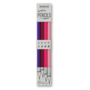 Bookaroo Graphite Pencils - Pinks